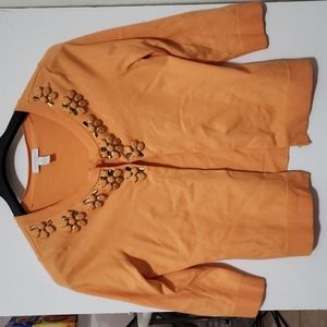 Studded neck Cardigan